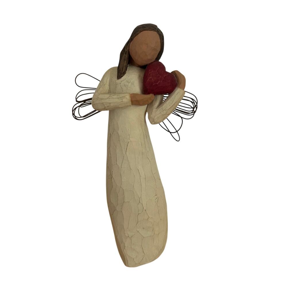 Willow Tree Angel of the Heart Figurine Susan Lordi 2000 8" Retired Collectible